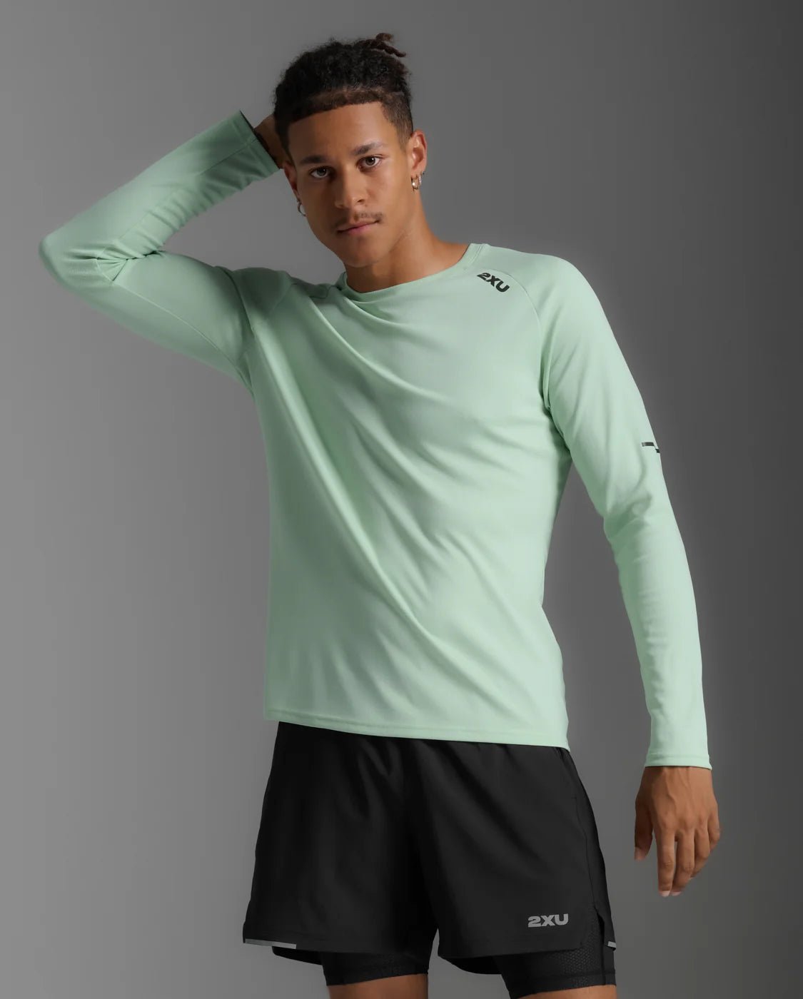 2XU Aero Long Sleeve - mens - Long - sleeved Tops - Trek, Trail & Fish NZ