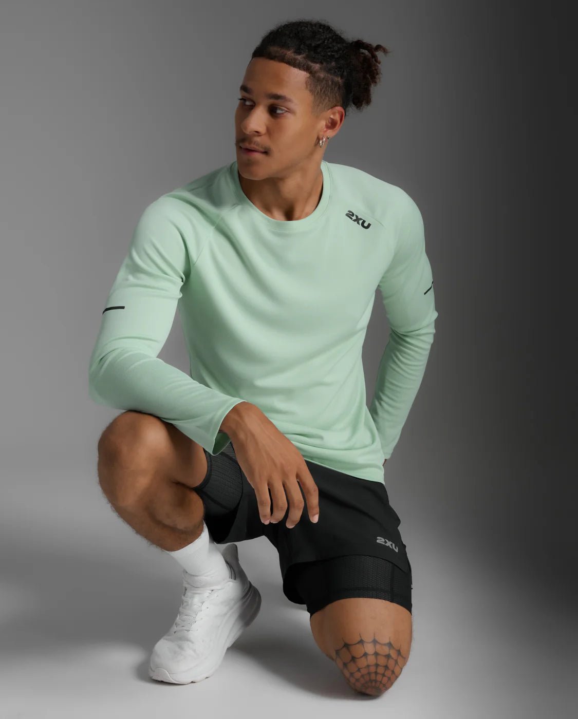 2XU Aero Long Sleeve - mens - Long - sleeved Tops - Trek, Trail & Fish NZ