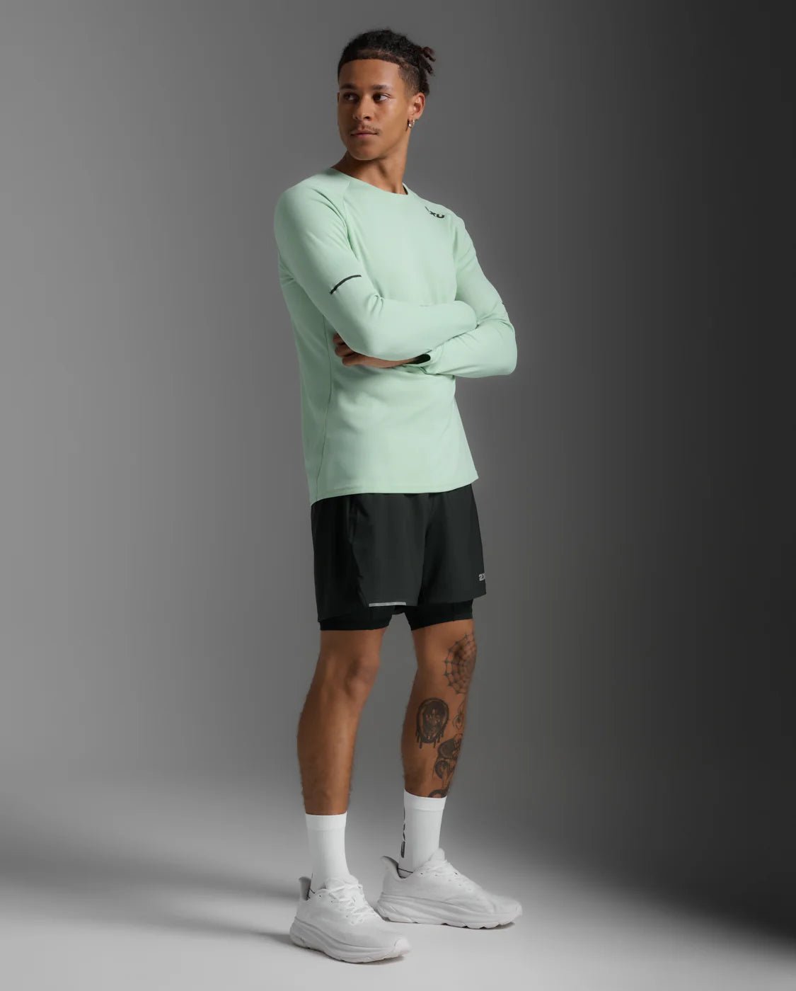 2XU Aero Long Sleeve - mens - Long - sleeved Tops - Trek, Trail & Fish NZ