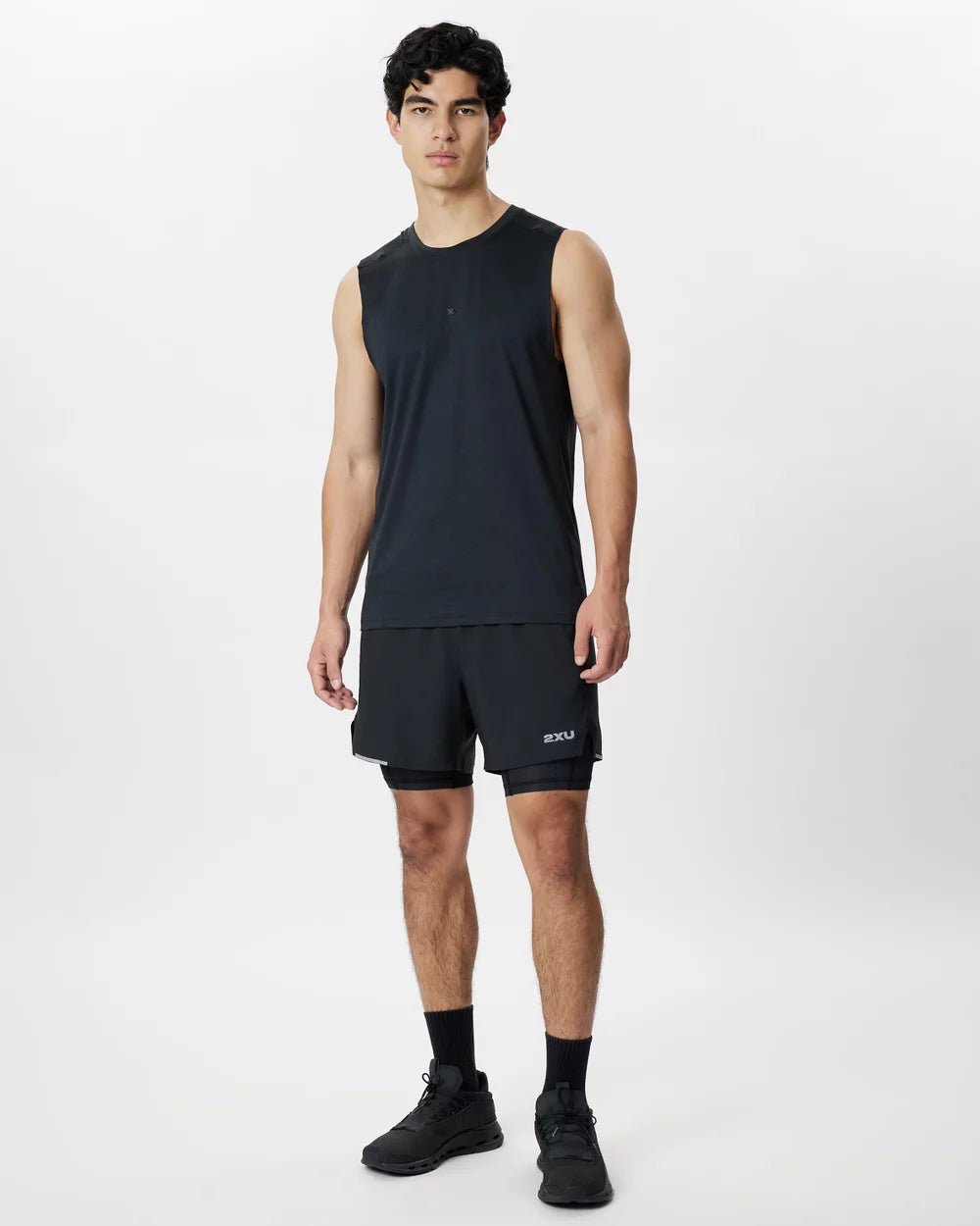 2XU Aero Mesh 2 - in - 1 5inch Shorts - mens - Shorts - Trek, Trail & Fish NZ
