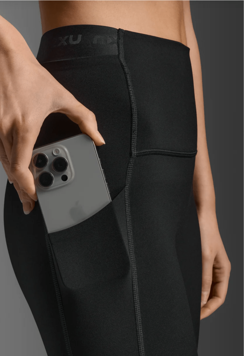 2XU Form Stash Hi - Rise Compression 3/4 Leggings with 5 Pockets - womens - Leggings - Trek, Trail & Fish NZ