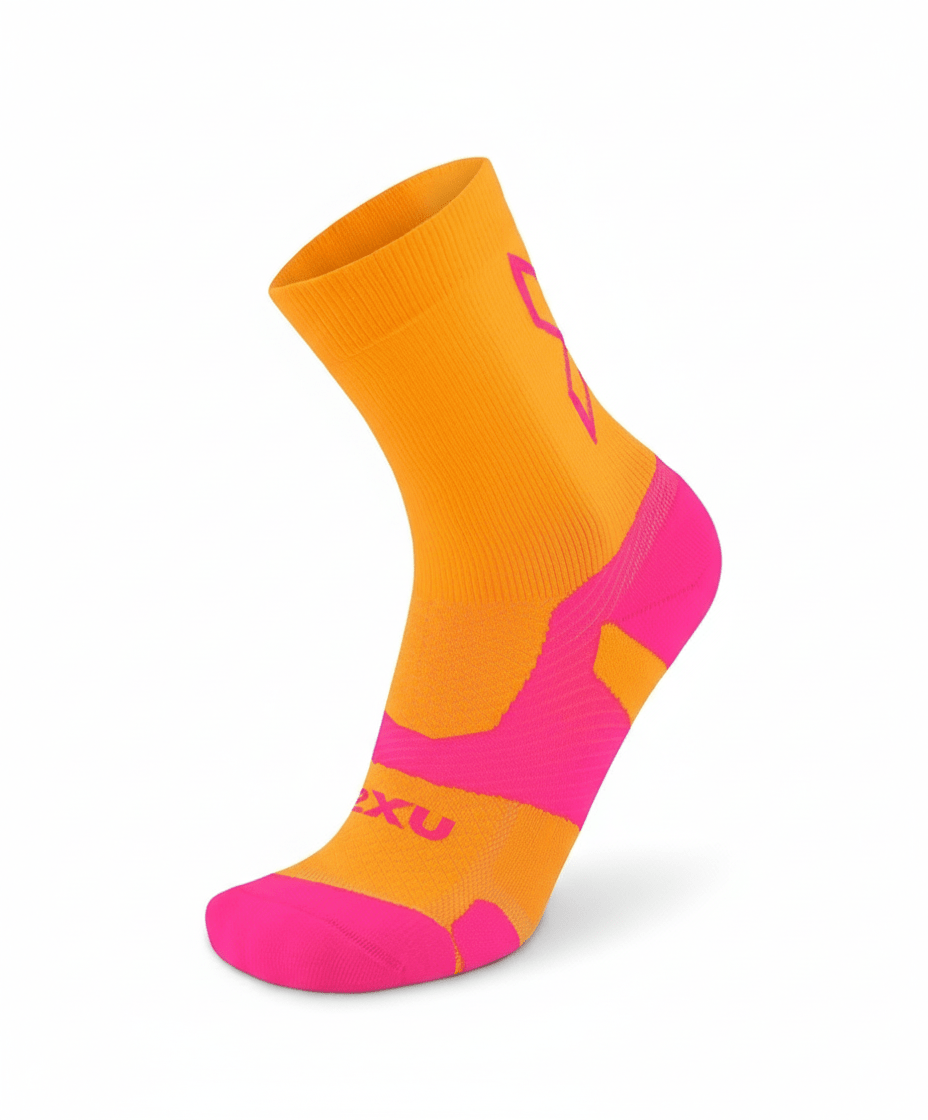 2XU Vectr Light Cushion Compression Crew Sock - Socks - Trek, Trail & Fish NZ