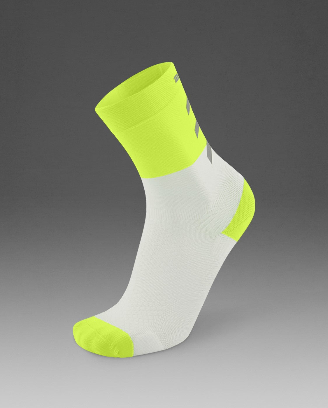 2XU Vectr Reflective Compression Crew Sock - Socks - Trek, Trail & Fish NZ