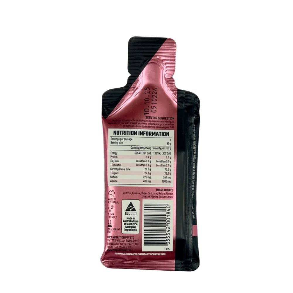 FIXX Gel X Pro 40g - Gels - Trek, Trail & Fish NZ
