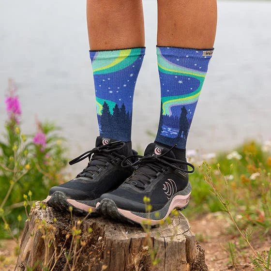 Injinji Performance Artist Designed Trail Crew Socks - womens - Socks - Trek, Trail & Fish NZ