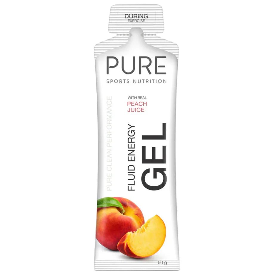 Pure Fluid Energy Gels 50g - Nutrition - Gels - Trek, Trail & Fish NZ