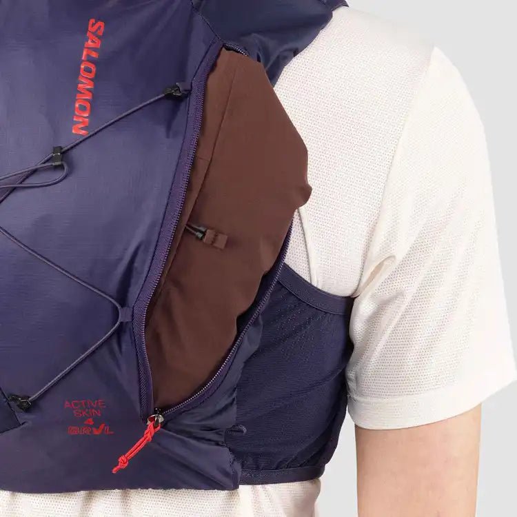 Salomon Active Skin 4 Grvl Set - Packs - Hydration Vests - Trek, Trail & Fish NZ