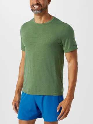 Saucony Stopwatch Short Sleeve - mens - T-shirt - Trek, Trail & Fish NZ