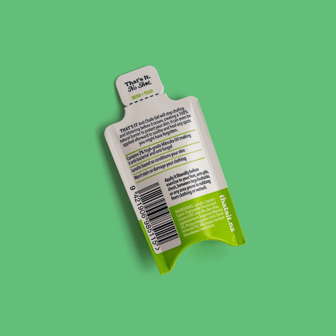 That's It Anti - Chafe Gel - Personal Care - Anti - chafe - Trek, Trail & Fish NZ