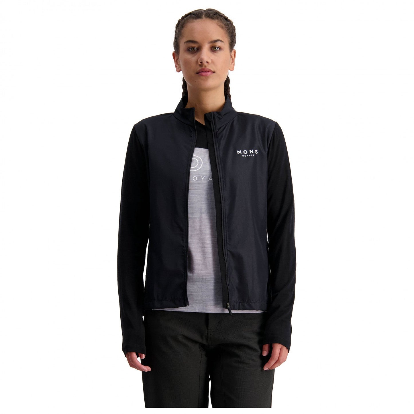 Mons Royale Redwood Wind Jersey - womens - Trek, Trail & Fish NZ