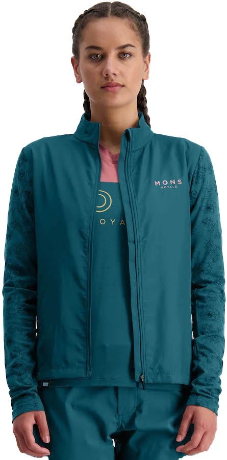 Mons Royale Redwood Wind Jersey - womens - Trek, Trail & Fish NZ