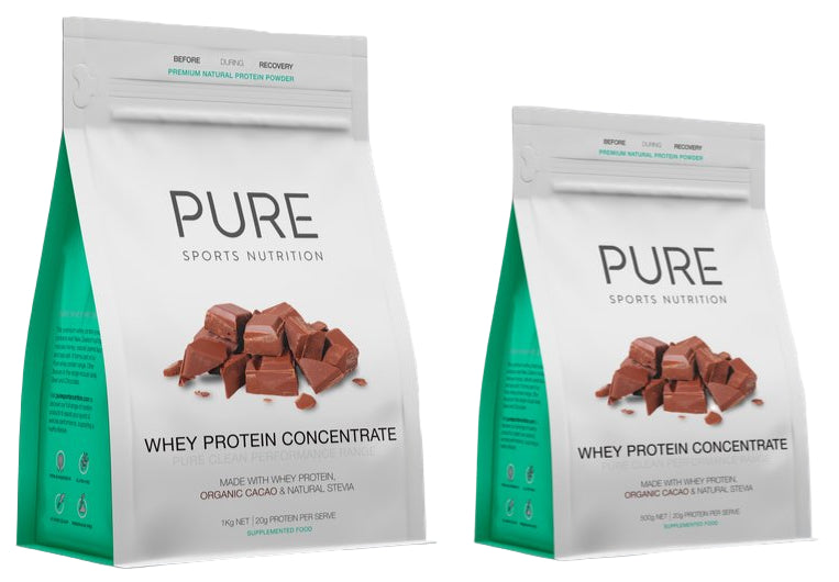 Pure Whey Protein Concentrate 1kg - Trek, Trail & Fish NZ