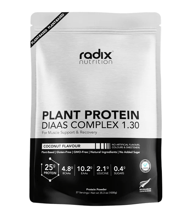 Radix Plant Protein DIAAS Complex 1.30 1kg - Trek, Trail & Fish NZ