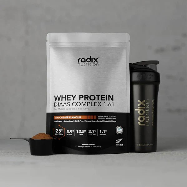 Radix Whey Protein DIASS Complex 1.61 1kg - Trek, Trail & Fish NZ