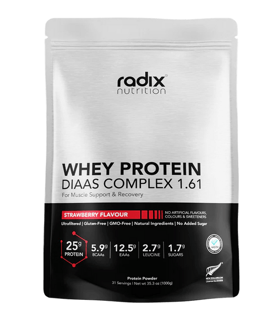 Radix Whey Protein DIASS Complex 1.61 1kg - Trek, Trail & Fish NZ