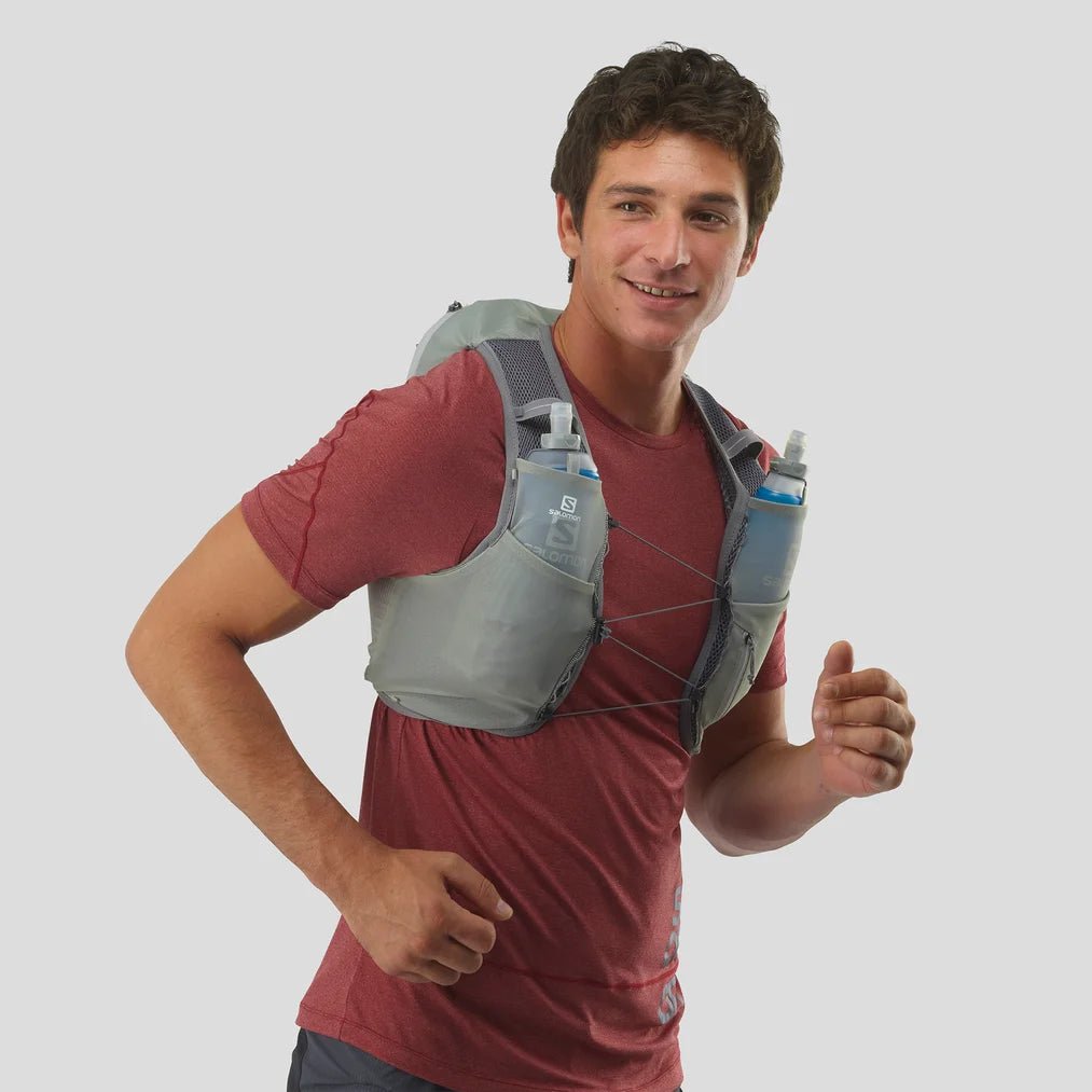 Salomon Active Skin 8 set with flasks - unisex - Hydration Vest - Trek, Trail & Fish NZ