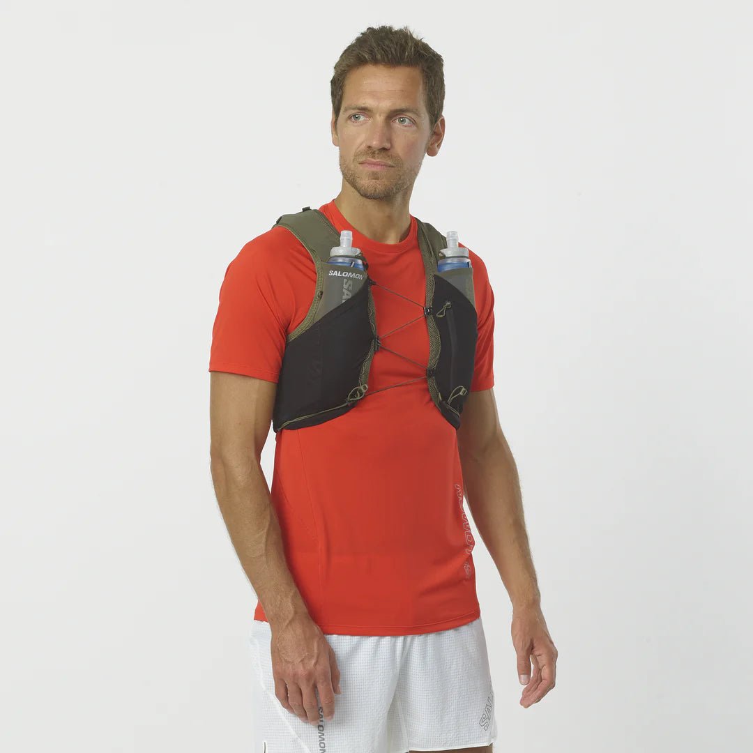 Salomon Adv Skin 5 set with flasks - unisex - Hydration Vest - Trek, Trail & Fish NZ