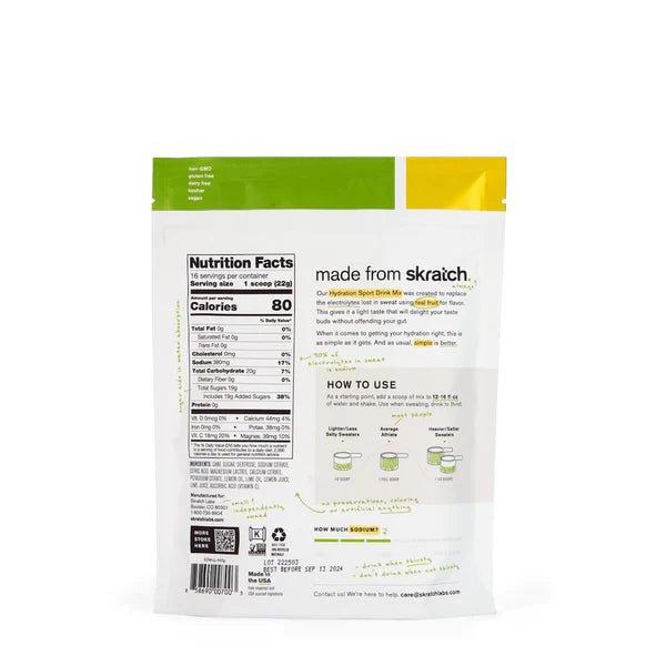 Skratch Hydration Sport Drink Mix - Trek, Trail & Fish NZ