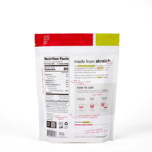 Skratch Hydration Sport Drink Mix - Trek, Trail & Fish NZ