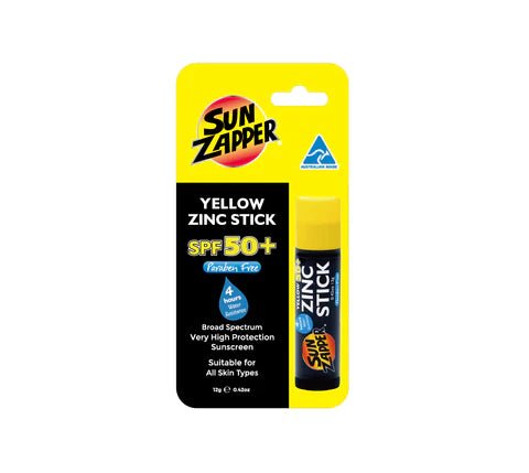 Sun Zapper Zinc Stick SPF50+ - Sunscreen - Trek, Trail & Fish NZ