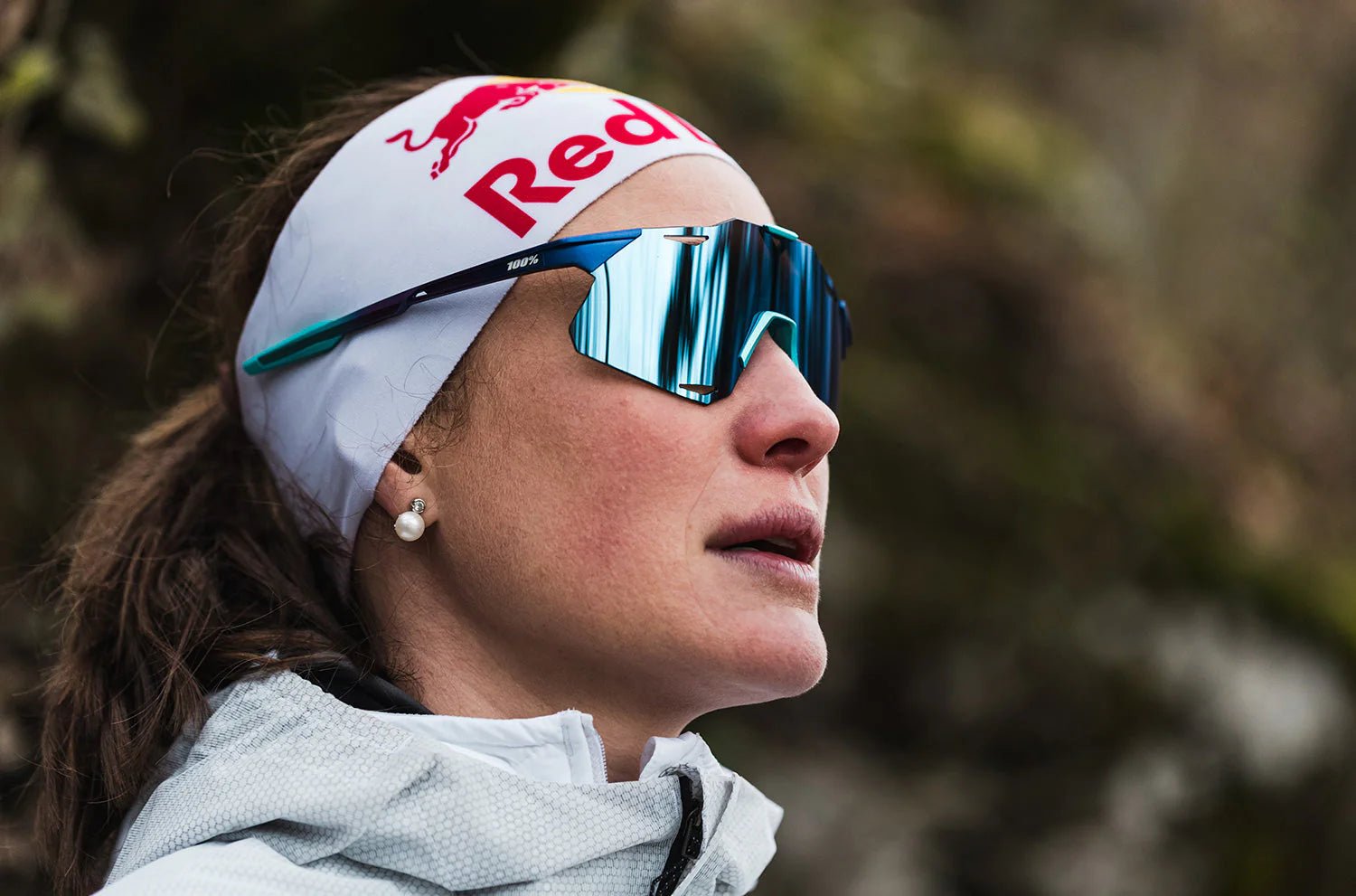 100% Hypercraft Sunglasses Matte Black (HiPER Red Multilayer Mirror Lens)