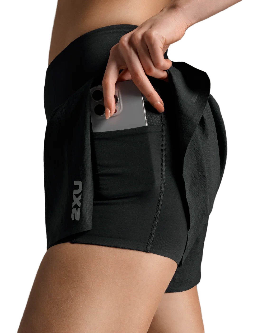 2XU Aero Hi - Rise 2 - in - 1 3inch Shorts - womens - Shorts - Trek, Trail & Fish NZ