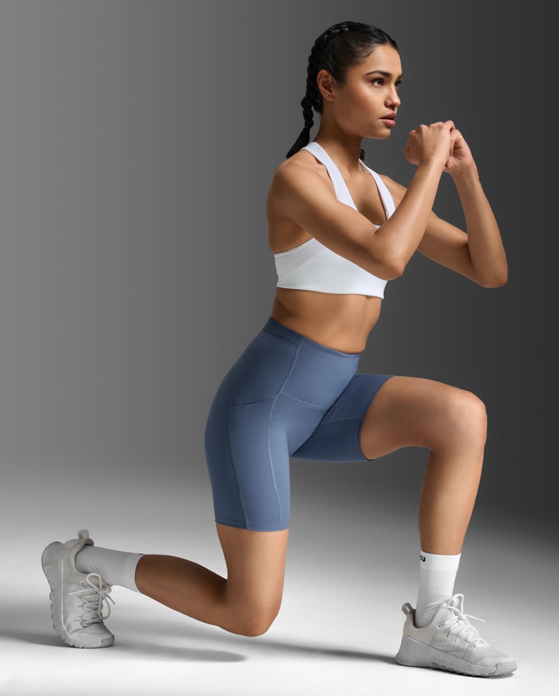 2XU Form Stash Hi - Rise Bike Short with 5 pockets - womens - Shorts - Trek, Trail & Fish NZ