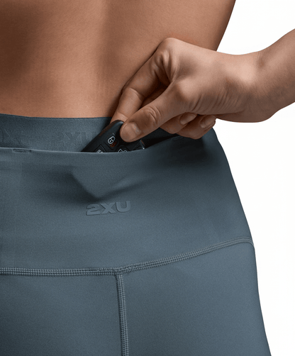 2XU Form Stash Hi - Rise Bike Short with 5 pockets - womens - Clothing - Bottoms - Shorts - Trek, Trail & Fish NZ