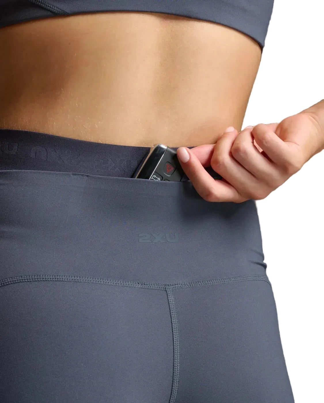 2XU Form Stash Hi - Rise Bike Short with 5 pockets - womens - Clothing - Bottoms - Shorts - Trek, Trail & Fish NZ