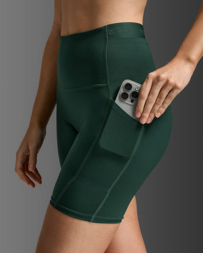 2XU Form Stash Hi - Rise Bike Short with 5 pockets - womens - Shorts - Trek, Trail & Fish NZ