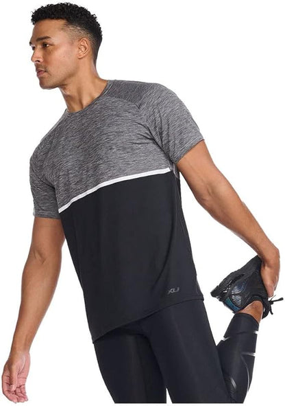 2XU Motion Colour Block Tee - mens - Singlet - Trek, Trail & Fish NZ