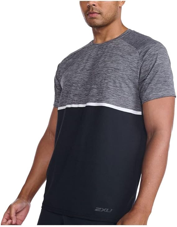 2XU Motion Colour Block Tee - mens - Singlet - Trek, Trail & Fish NZ