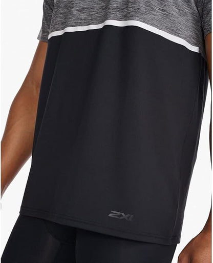 2XU Motion Colour Block Tee - mens - Singlet - Trek, Trail & Fish NZ