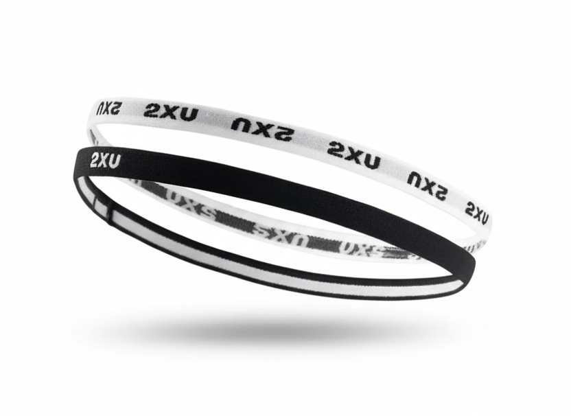 2XU Skinny Headbands - 2 pack - Clothing - Headwear - Headband - Trek, Trail & Fish NZ