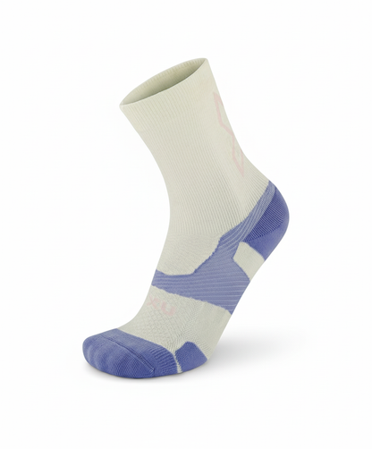 2XU sock with white background