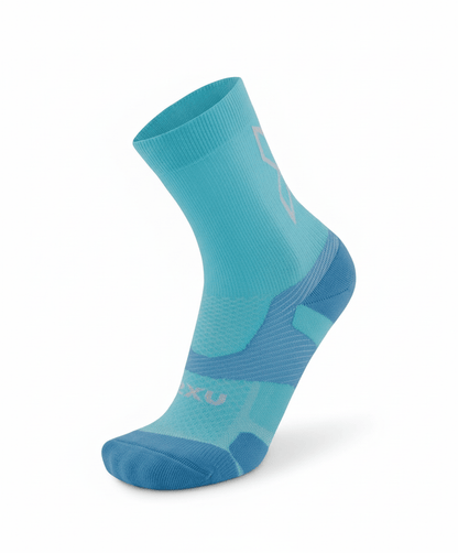 2XU Vectr Light Cushion Compression Crew Sock - Socks - Trek, Trail & Fish NZ