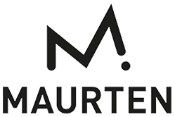 Maurten logo on a green background