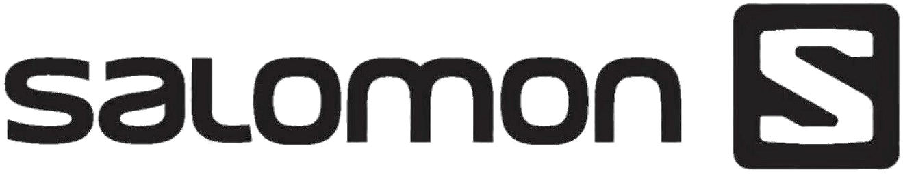 Salomon logo in black on a white background