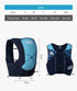 Aonijie 12litre Running Pack - Mont Blanc series - Packs - Hydration Vests - Trek, Trail & Fish NZ