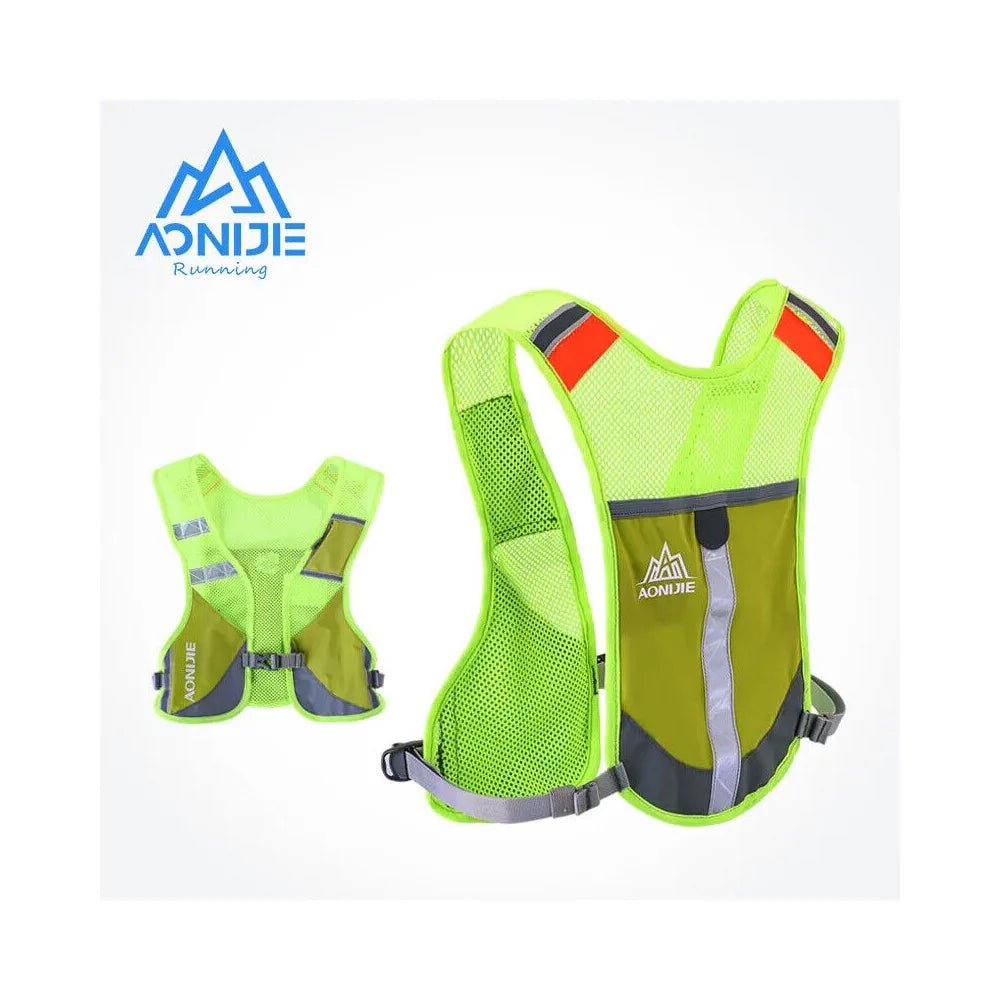 Aonijie High - Vis Reflective Running Vest - Safety - Trek, Trail & Fish NZ