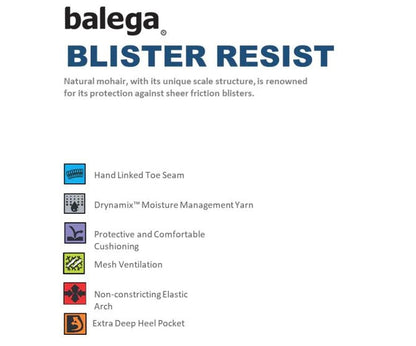 Balega Blister Resist No Show Socks - Socks - Trek, Trail & Fish NZ