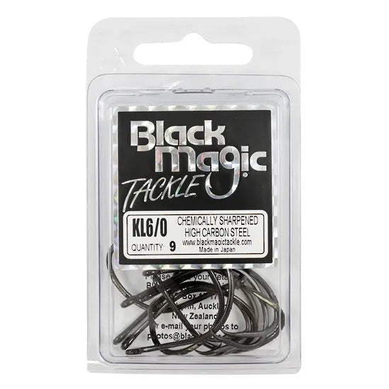 Black Magic KL Black Series - economy pack - Fishing Hooks - Trek, Trail & Fish NZ