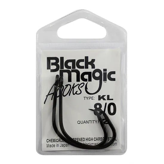 Black Magic KL Black Series - small pack - Fishing Hooks - Trek, Trail & Fish NZ