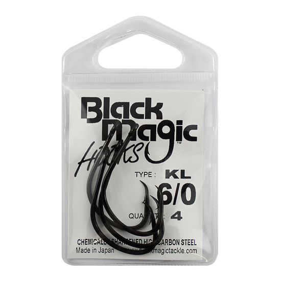 Black Magic KL Black Series - small pack - Fishing Hooks - Trek, Trail & Fish NZ