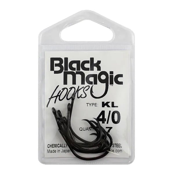 Black Magic KL Black Series - small pack - Fishing Hooks - Trek, Trail & Fish NZ