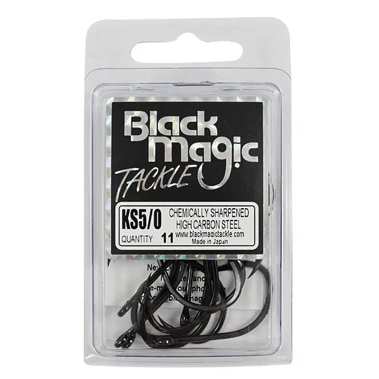 Black Magic KS Hook - economy pack - Hooks - Trek, Trail & Fish NZ