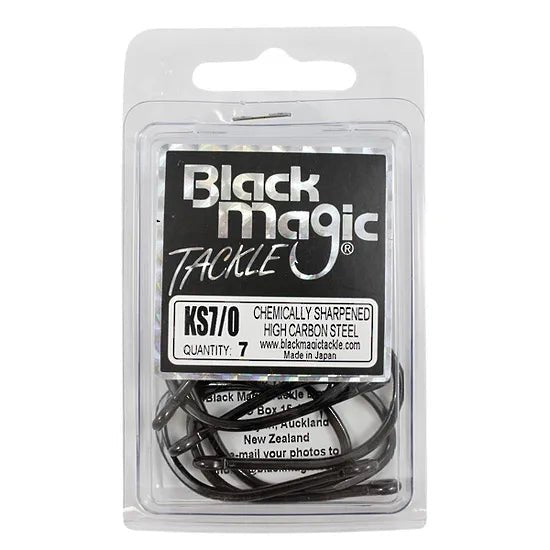 Black Magic KS Hook - economy pack - Hooks - Trek, Trail & Fish NZ