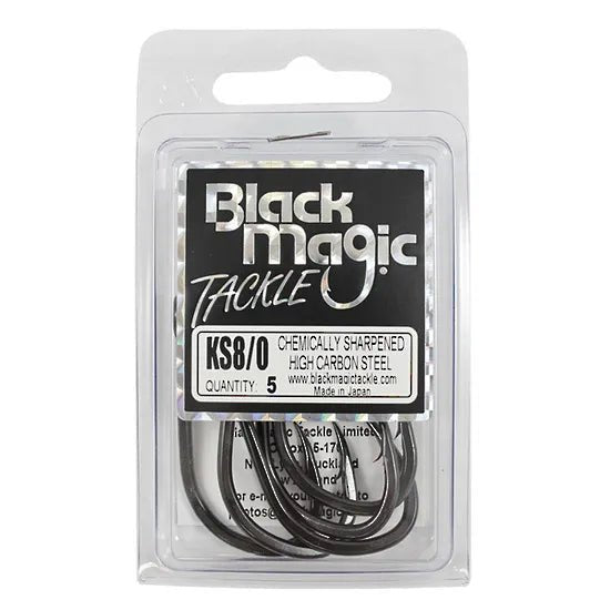 Black Magic KS Hook - economy pack - Hooks - Trek, Trail & Fish NZ