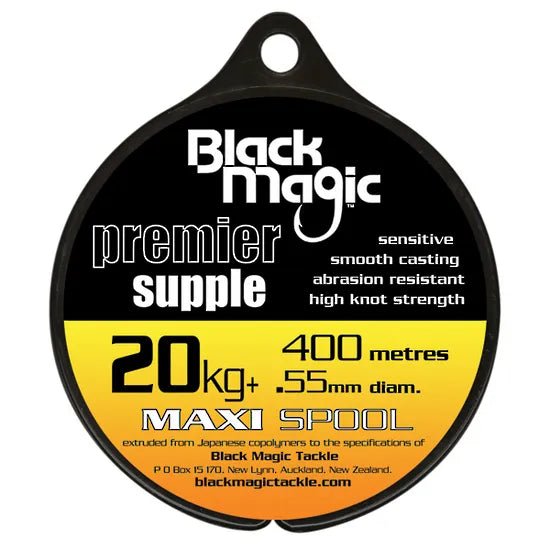 Black Magic Premier Supple Mono - Spools - Trek, Trail & Fish NZ