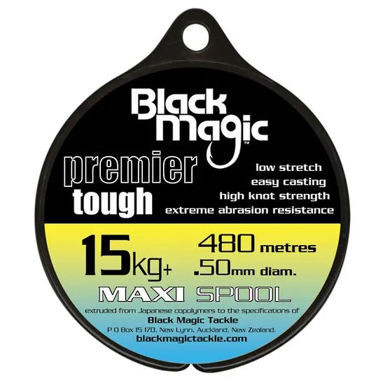 Black Magic Premier Tough mono - Spools - Trek, Trail & Fish NZ